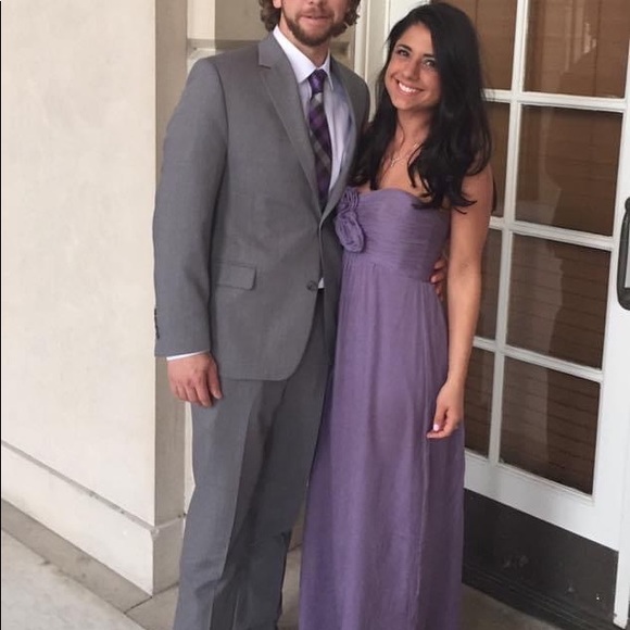 Amsale Dresses & Skirts - Amsale bridesmaid dress, soft purple.